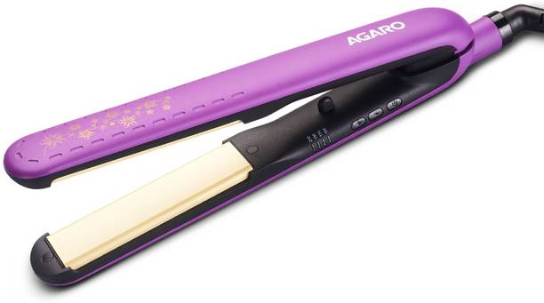 AGARO Hair Straightener, Keratin Infused Ceramic Coated Titanium Plates, Fast Heating, Hair Straightener