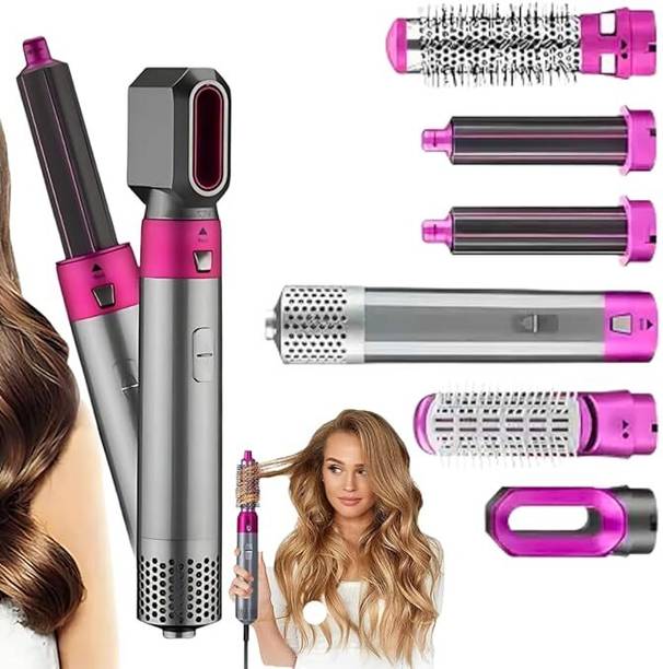 SmartTech Trader Hot Air Brush Hair Styler, 1000W Hair Dryer & Volumizer for Women Hair Styler