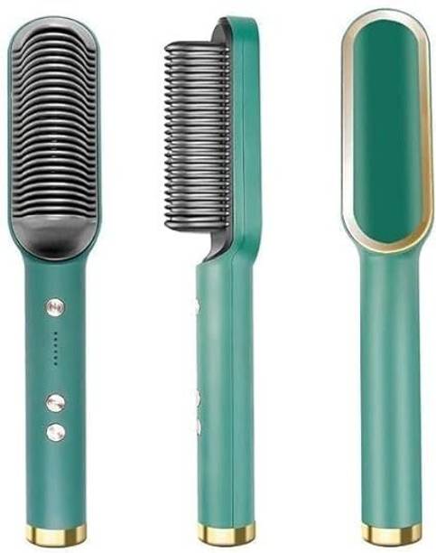 VELVIA Hair Straightener Comb for Women | Electric Hair Styling Brush Hair Straightener