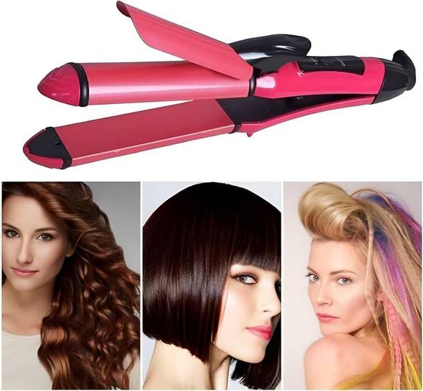 Kemei KN-413 BEAUTY 2 IN 1 HAIR BEAUTY SET KM-329 Straightener Hair Straightener