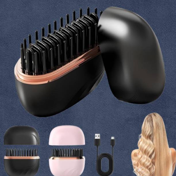 EKISHA Elegant Flex Portable Hair Straightening Styling Brush DreamCraft Hair Styler Hair Straightener