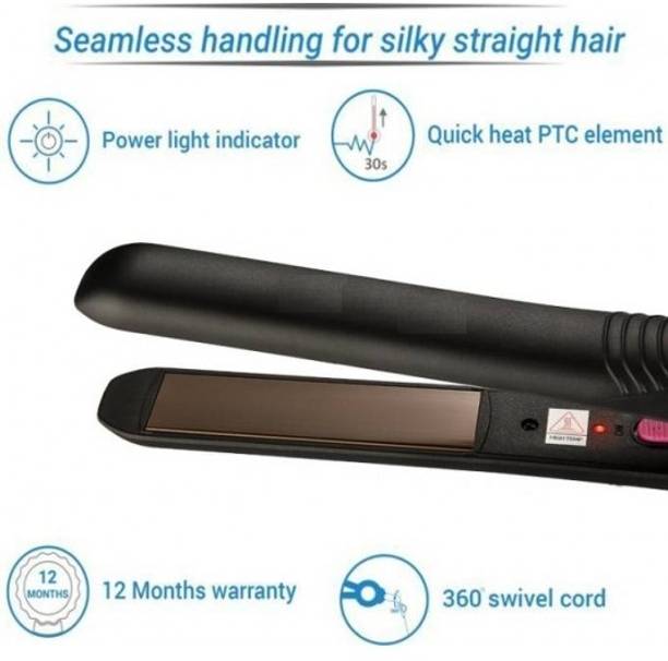 Kemei Kemei Km-328 Professional Hair Styler Straightener Km-328 Professional Hair Styler Straightener Hair Straightener  (Blue)