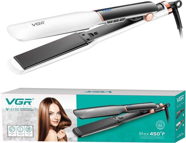 VGR V-519 Professional Hair Straightener with Slim Ceramic Plate, Adjustable Heat V-519 Hair Straightener