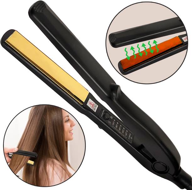 Professional Grawya Neo Tress Gold Plate Titanium Hair Straightener with 4X Titanium Plate Hair Straightener