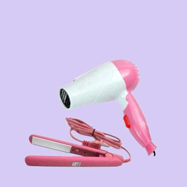 Firstchoice COMBO PACK OF MINI HAIR STRAIGHTENER WITH HAIR DRYER-01 Hair Dryer