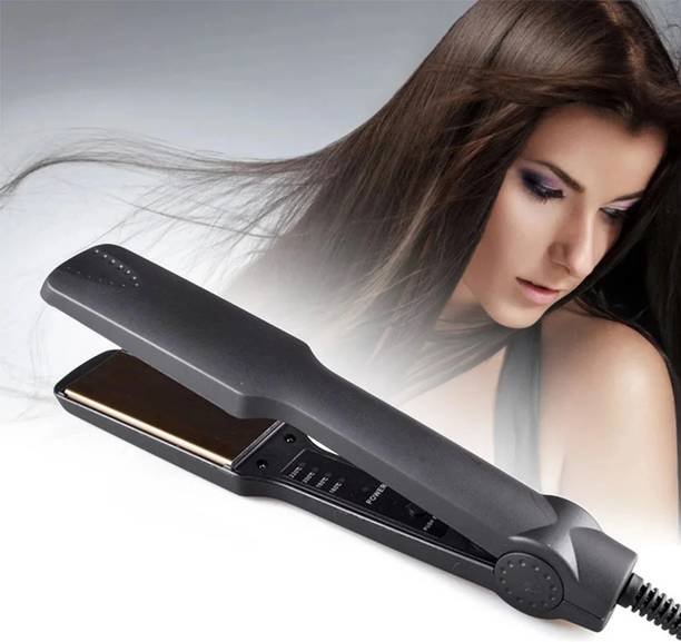 VANZARA KM329 Adjustable Temperature Control, Fast Heat-Up, Hair Straightener K102 km-329 Ceramic Hair Straightener Temperature Control Anti-Frizz Styling H102 Hair Straightener