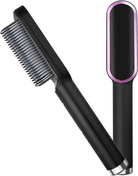 THQT Professional Straightener Machine Best Hair Styling Tool PTC Heating Electric Hair Straightener Brush