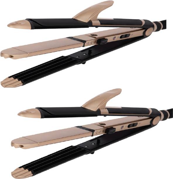 VEGA Set of Two - 3 in 1 Hair Styler - Hair Straightener, Curler & Crimper VHSCC-01 Hair Straightener