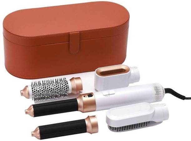 ABC 5 in 1 Hair Styler for Women Hair Straightener, Curler, Volumizing Brush & Hair Styling Kit Hair Straightener