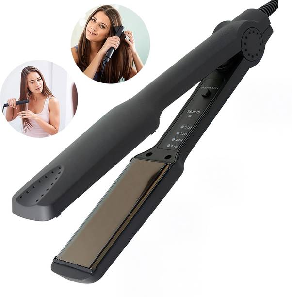 ChinuStyle 329 Hair Straightener for Women with Ceramic Coated Plates, Quick Heatup & Travel Hair Straightener
