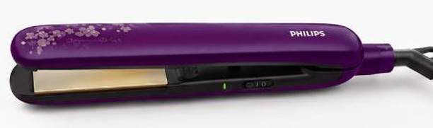 PHILIPS BHS397/00 Hair Straightener Ceramic Plate Hair Styler Fast Heat Up Purple Hair Straightener