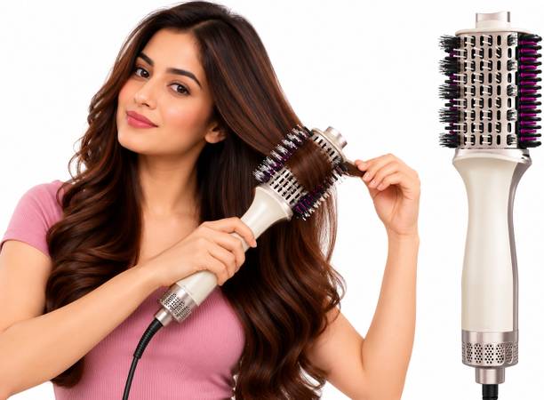 HairWise 2-in-1 Hot Air Styling Brush Hot Air Brush Hair Styler