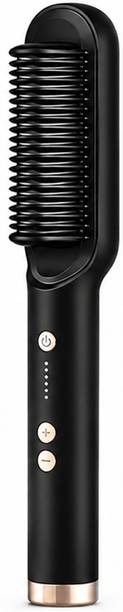APNA STORE Portable Cordless Hair Straightening Brush | Rechargeable Electric Professional SilkStyle Straightening Comb Brush Hair Straightener Brush
