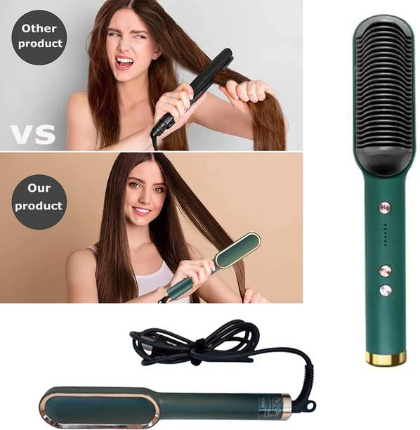 APRO New Professional High quality straight comb your simple hair stylist Hair Straightener Brush