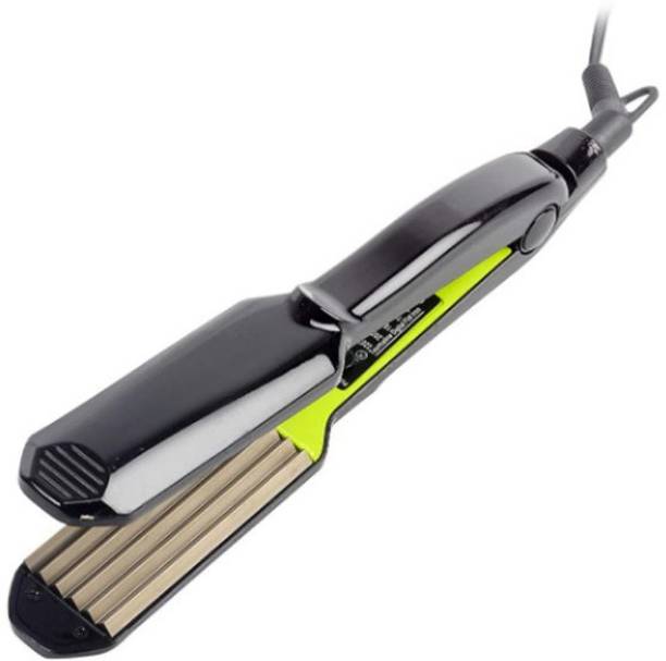 BAZER Professional Crimping Machine for Hair with Steam Iron Electric Hair Crimper Hair Styler