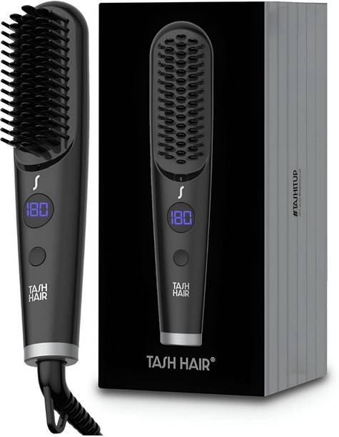 Tash Hair Glide Connect Portable & Mini Straightening Comb Hair Straightener Brush