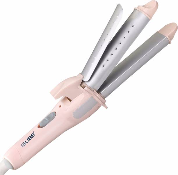 GUBB 2 in 1 Hair Straightener and Hair Curler GB-007 Aluminum Barrel with Ceramic Coat, 2 Yrs Warranty & 6 Months Replacement Hair Styler