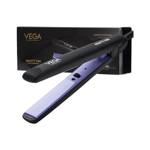 Vega Professional Mighty Mini Hair Straightener-Black VPVHS-10 Hair Straightener