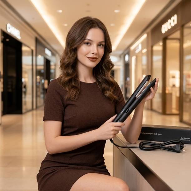 Fashion Professional Hair Straightener for Women-Black Hair Straightener-Black-001 Hair Straightener
