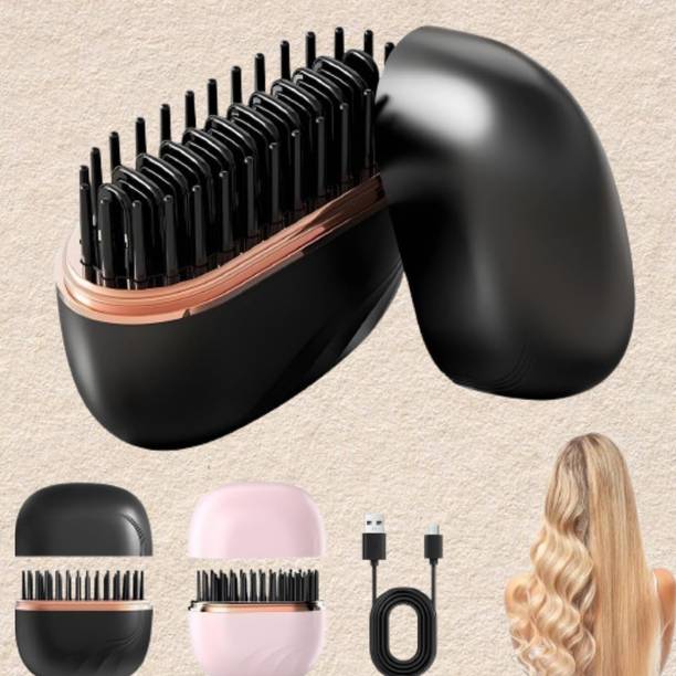 EKISHA Fast Heating Cordless Hair Styling Comb with Smooth Finish SmartSilk Styling Comb Hair Straightener