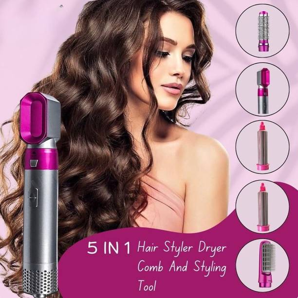 Aadheshwar Professional 5-in-1 Multi-Function Hot Air Styler Hair Styler