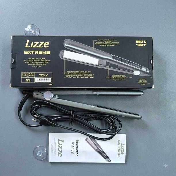 Ankit Enterprises Extreme Hair Straightener 250°C Professional Hair Styling Flat Iron Lizze Extreme Hair Straightener 250°C Professional Hair Styling Flat Iron Hair Straightener
