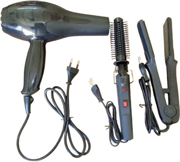 APNA STORE Pack Of 3 Combo Hair Dryer And Hair Straightener And Hair Curler Hair Styler