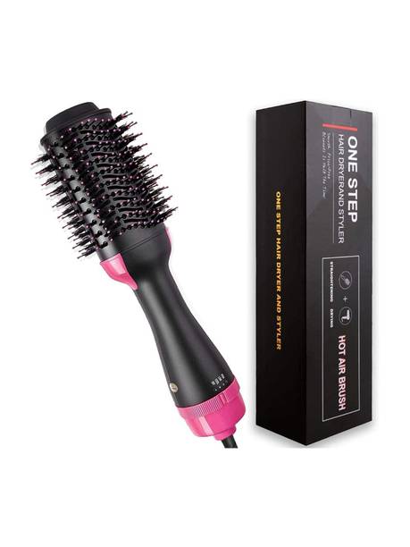 VKK TRADERS One Step Hair Dryer and Volumizer, Hot Air Brush, 3 in1 Styling Brush Styler,