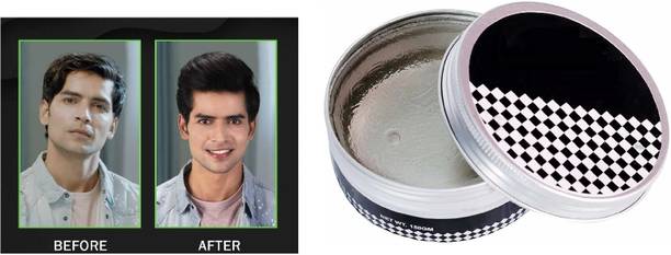 BLUEMERMAID NEW MATTE FINISH ALL HAIR TYPES GEL HAIR WAX FOR MEN STYLING Hair Gel