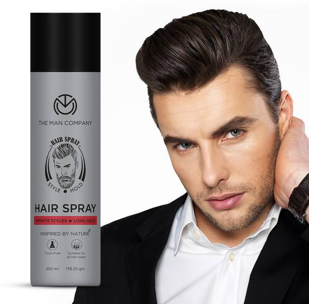 THE MAN COMPANY Long Lasting | Strong Hold | Matte Look | Toxin Free Hair Spray