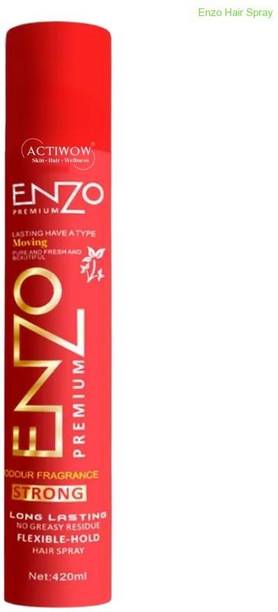 ACTIWOW Enzo Hair Spray Shine Elite Coat Freeze for High Class Grooming Hair Spray