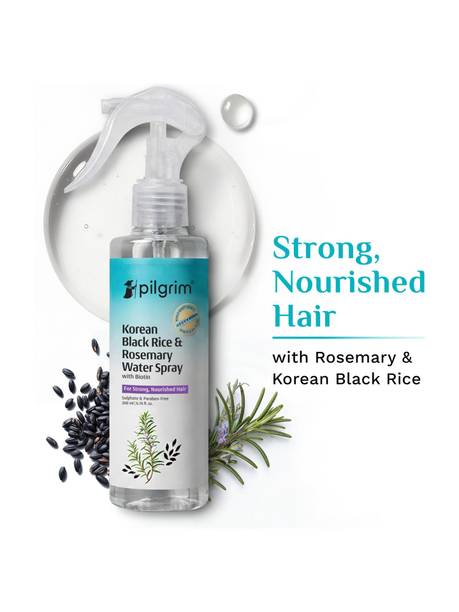 Pilgrim Rosemary Water Spray With Biotin Improve Scalp Health & Promotes Hair Growth Hair Spray