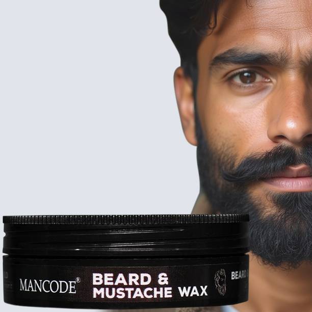 मैनकोड Beard & Mustache Wax - Strong Hold & Styling | Natural Ingredients-Groomed Beard बालों का वैक्स