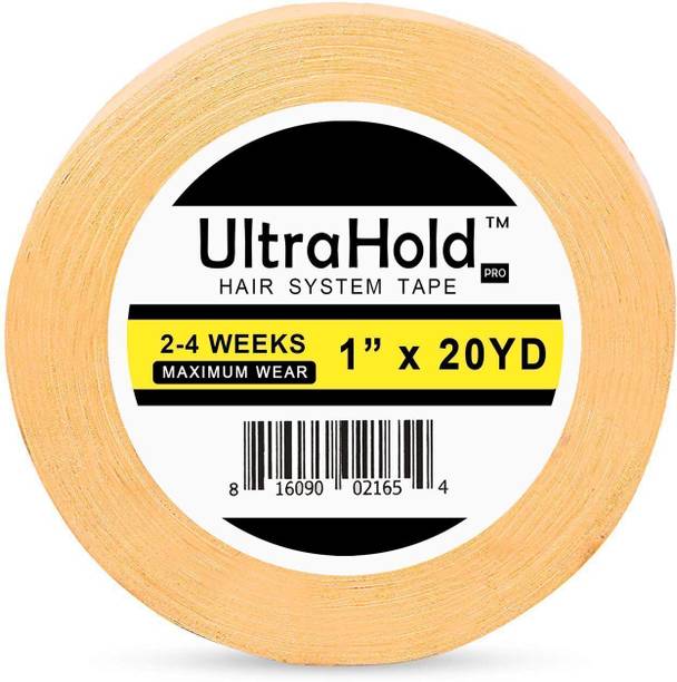 TRESS Tape Hair Wig Yellow Cloth Tape 25m for Patch/Toupee Men & Women Hair Accessory Set