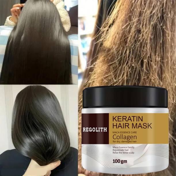Regolith Professional Keratin Hair Mask | Deep Repair Treatment for Damaged Hair
