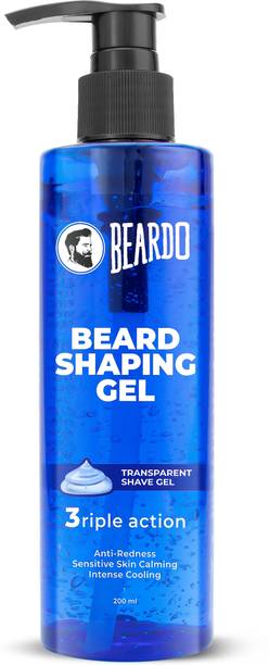 BEARDO Beard Shaping Transparent Shave Gel Beard Gel
