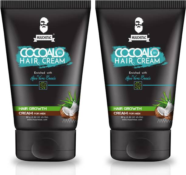 मस्टैश Cocoalo Hair Cream, Hair Growth Cream for Men (Pack of 2) बालों की क्रीम