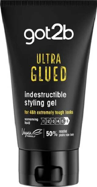 Got2b ultra glued indestructible styling Gel 50% Hair Gel