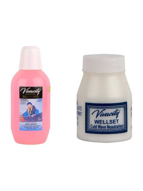 Vivacity COLD WAVE - For Hair Curling And Straightening (Baby Pink) Hair Styler Hair Lotion