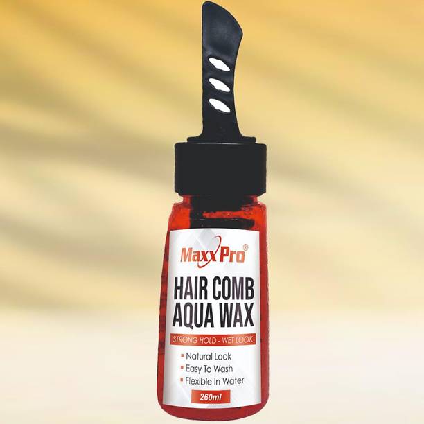 MaxxPro Aqua Hair Wax Gel For Men-Styling Solution For confident Looks Hair Gel
