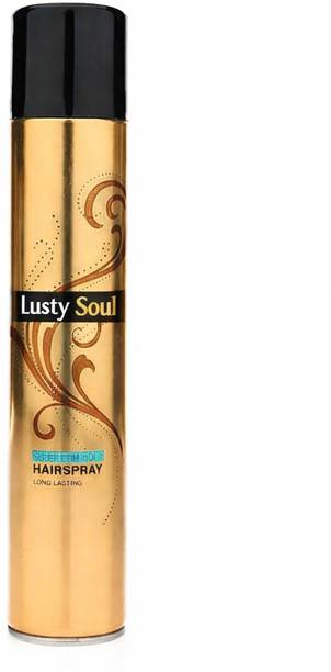 Lusty soul Super Hold Hair Spray For All Hair Types Natural Finish and Strong Hold (400 ML) Hair Spray