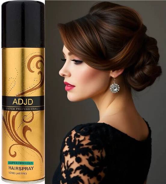 ADJD Quick Drying, Long Lasting Hold, No Flaking & Natural Shine Spray Hair Spray