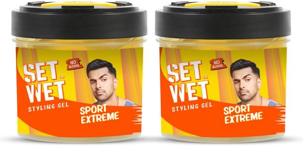 SET WET Ultimate Hold Hair Styling Gel for Men Hair Gel