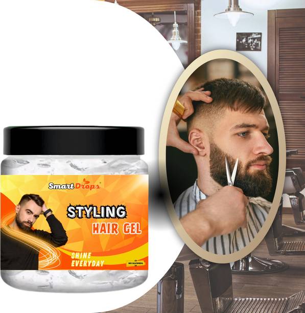 smartdrops Hair Styling Gel Extreme Hold Humidity-Proof, All-Day Control Hair Gel