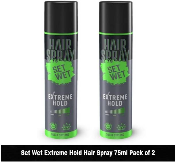 सेट वेट Extreme Hold for Men,Hair Setting and styling बालों का स्प्रे