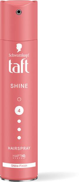 Schwarzkopf TAFT Shine Hair Spray For Shinner Hair With Diamond Luminizer Formula Hold 4 Hair Spray