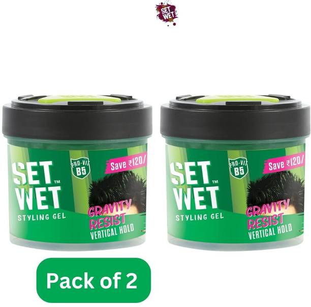 SET WET Gravity Resist Men's Hair Gel Trending Hair Gel
