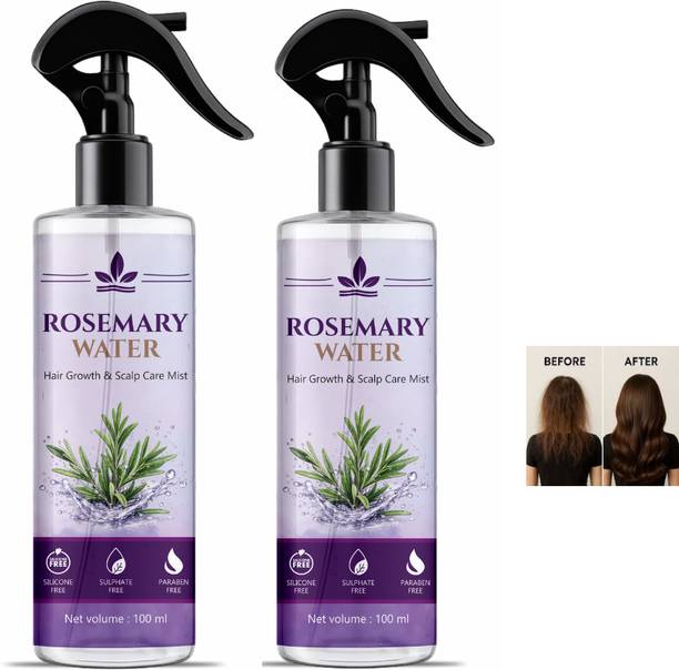 BRALCON Rosemary Water Hair Spray Hair Growth Mist Hair Fall Control Thick Hair Hair Spray