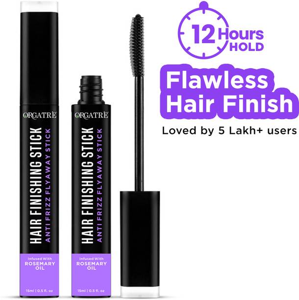 Orgatre Hair Finishing Stick for Instant Styling & Shine | Non-Greasy Non-Sticky Formula Hair Gel