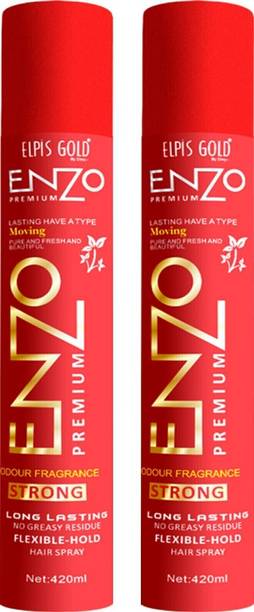 ELPIS GOLD Premium Ultra Shine Finish combo Hair Spray